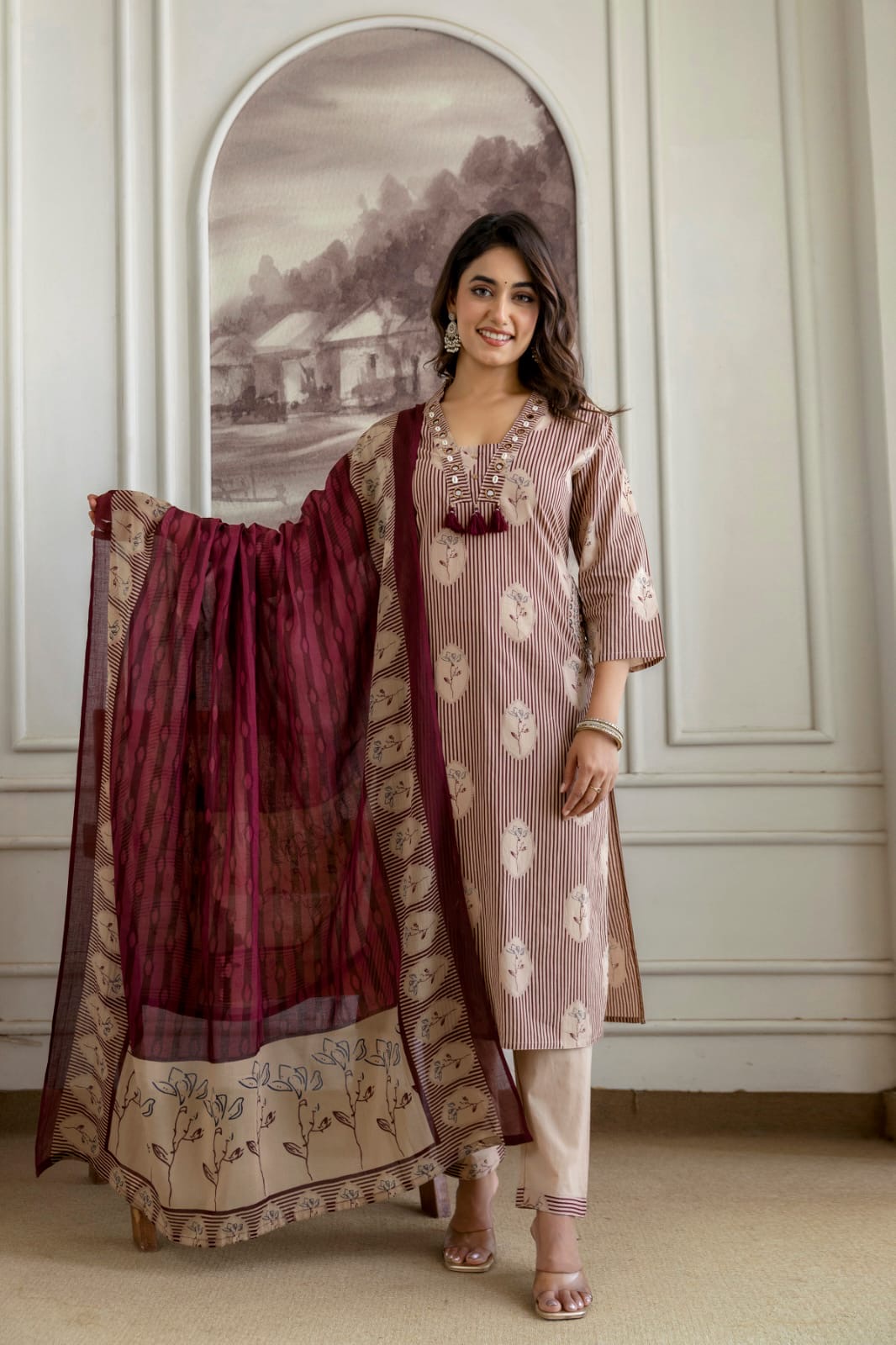 Aarohi Blush Kurti Set